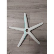 База  FI 620 NEYLON WHITE (Хрестовина) пластикова під ролік FL 11 на крісла АТ Новый стиль Украина